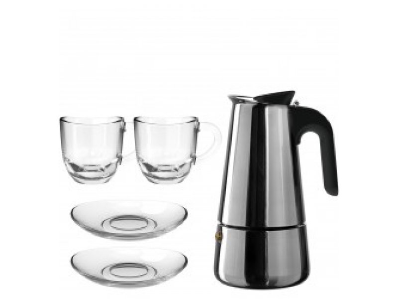 GK/5tlg. Espresso-Set LIMITED glaskoch 044025